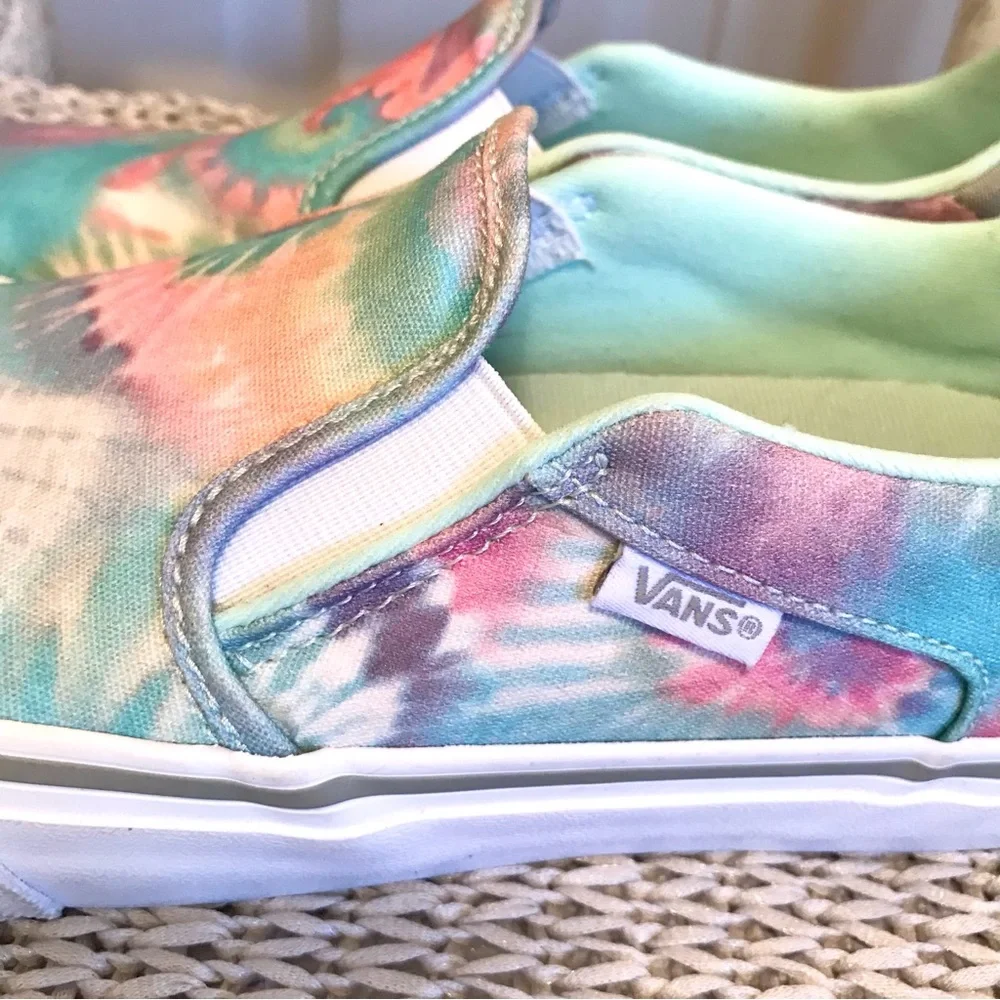 Vans Asher Deluxe Tie Dye Soothing Sea
